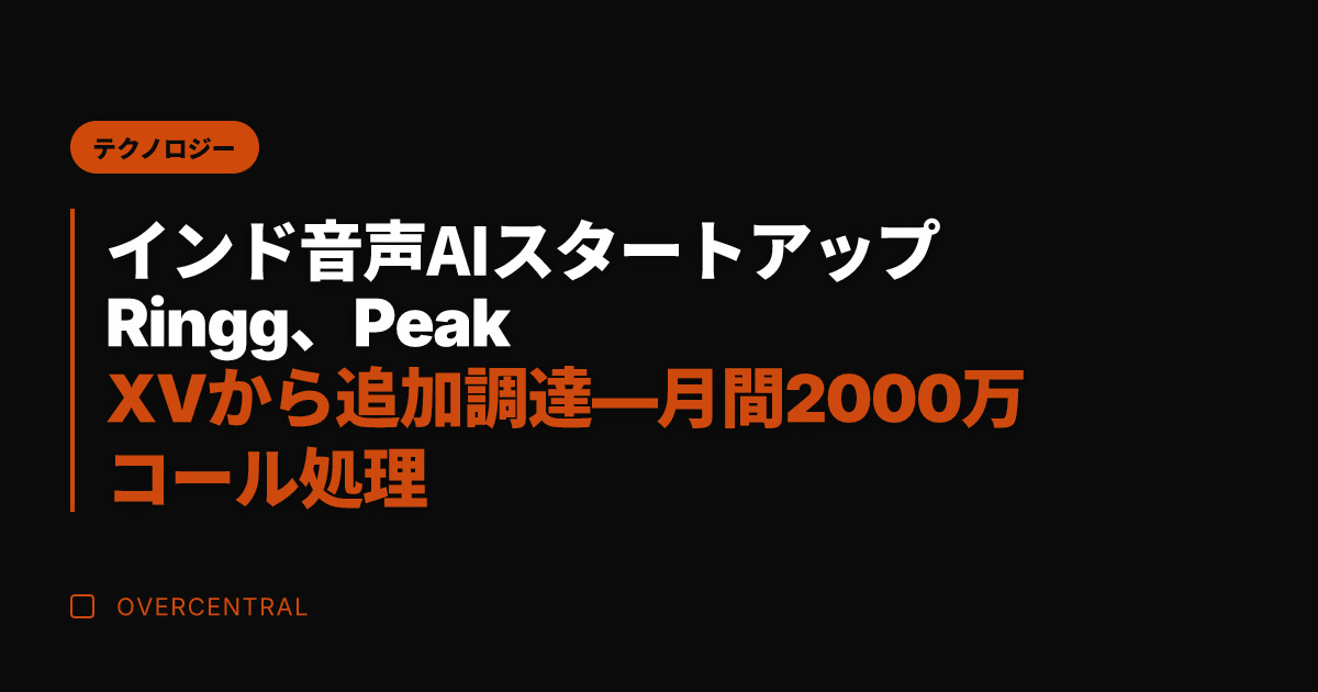 インド音声AIスタートア