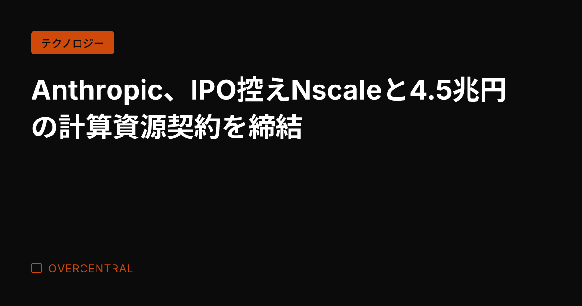 Anthropic、IP