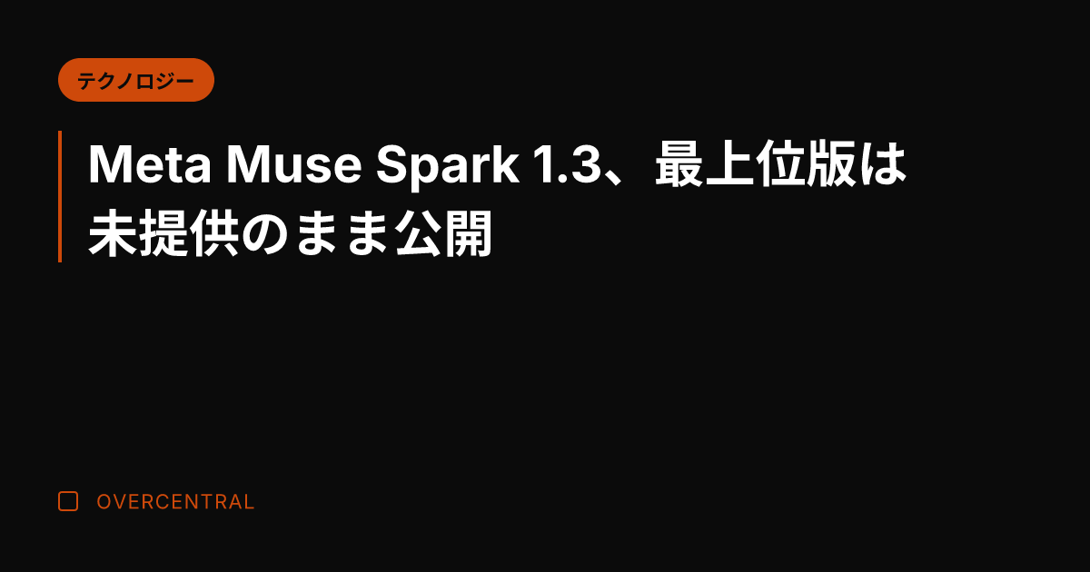 Meta Muse Sp