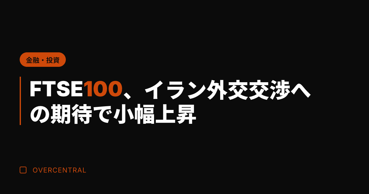 FTSE 100、イラン
