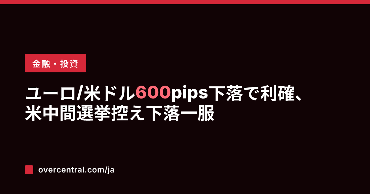 ユーロ/米ドル600pi