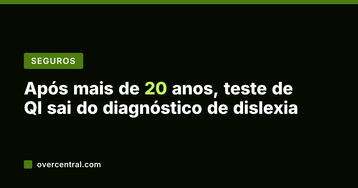 Após mais de 20 anos, teste de QI sai do diagnóstico de