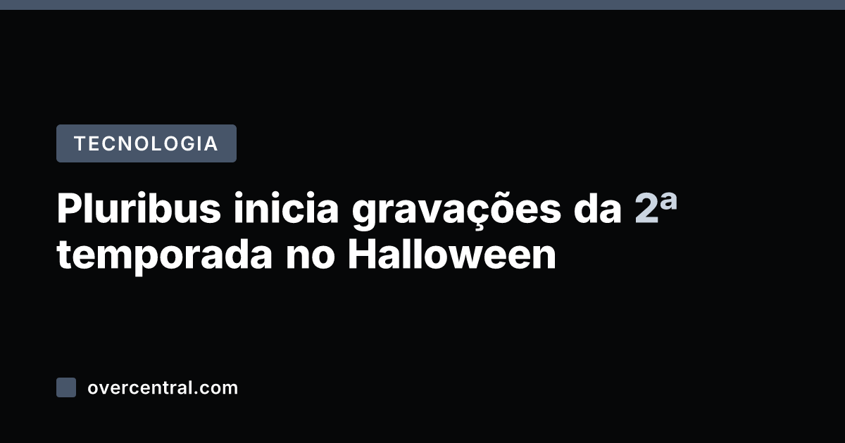 Pluribus inicia gravações da 2ª temporada no Halloween