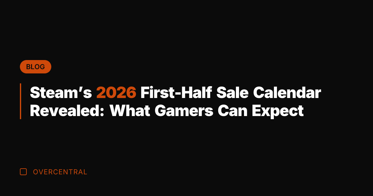 Steam's 2026 First-Half Sale Calendar Revealed: What Gamers Can Expect
