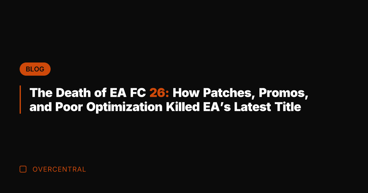 The Death of EA FC 26: How Patches, Promos, and Poor Optimization