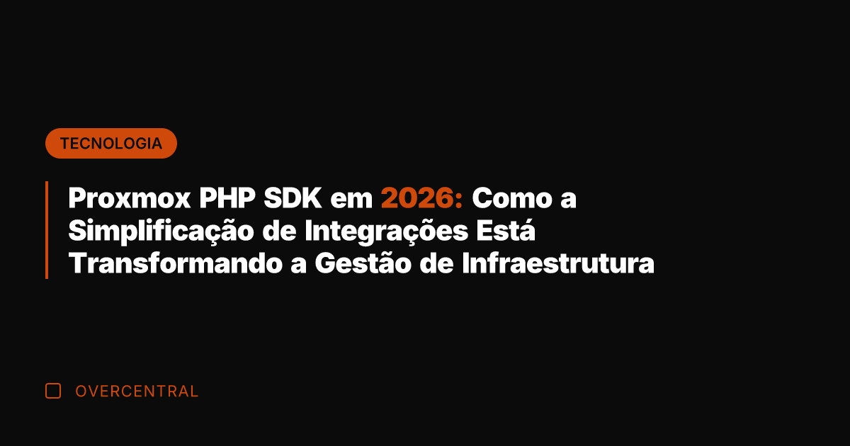 Proxmox PHP SDK em 2026: Como a Simplificação de Integrações Está Transformando