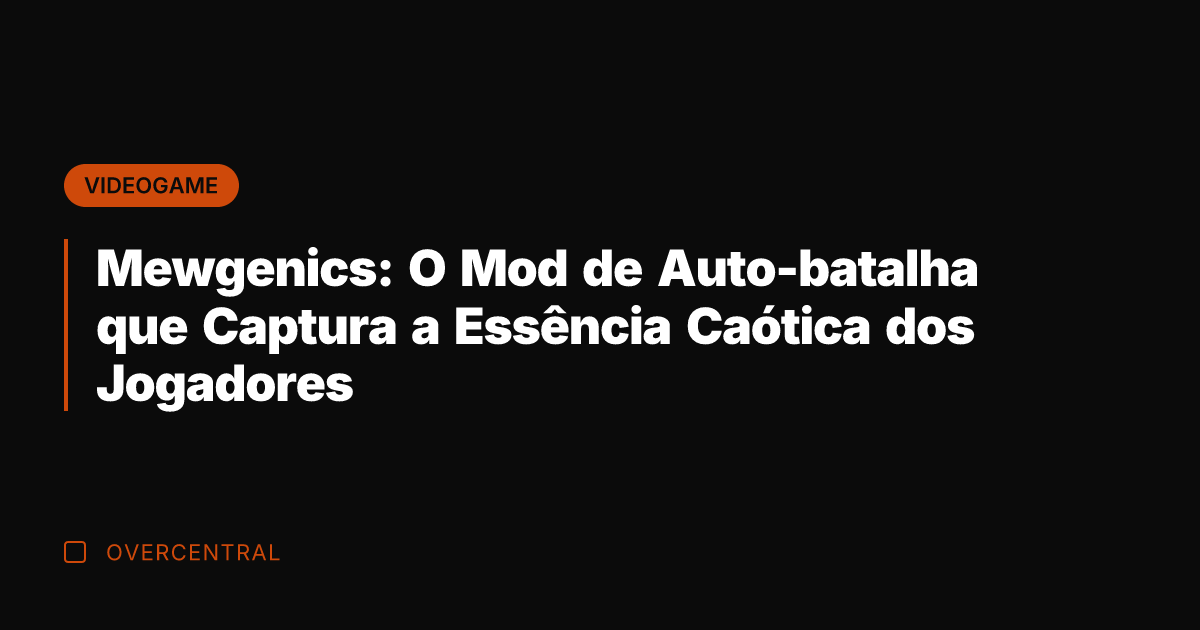 Mewgenics: O Mod de Auto-batalha que Captura a Essência Caótica dos Jogadores