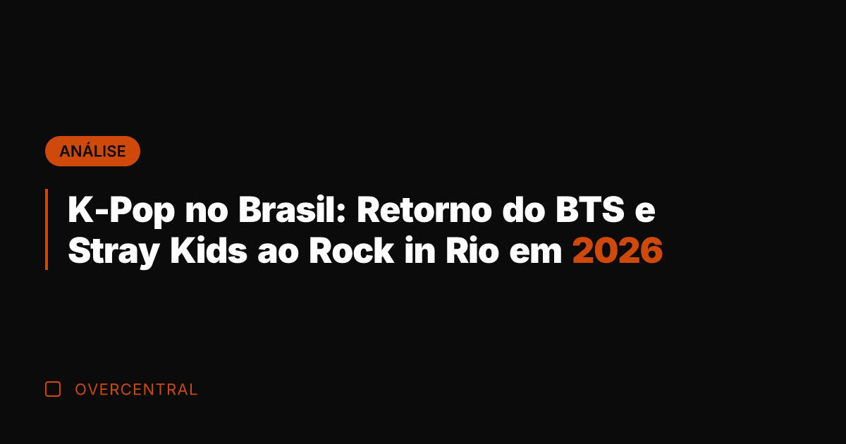 K-Pop no Brasil: Retorno do BTS e Stray Kids ao Rock in