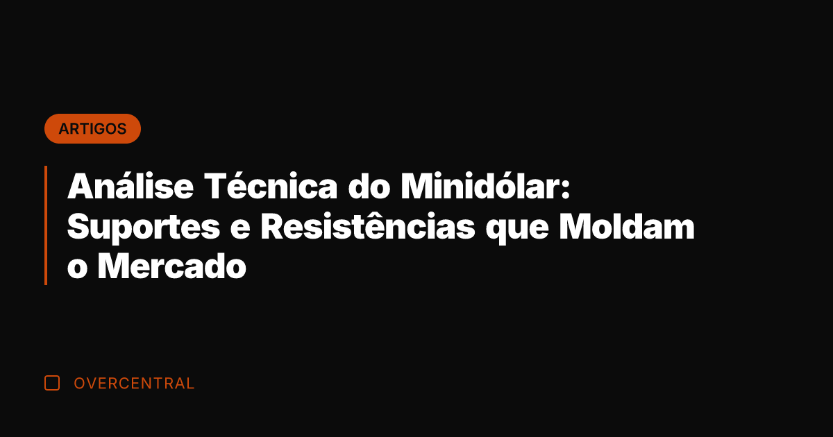 Análise Técnica do Minidólar: Suportes e Resistências que Moldam o Mercado