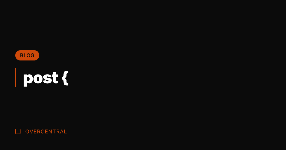 post {