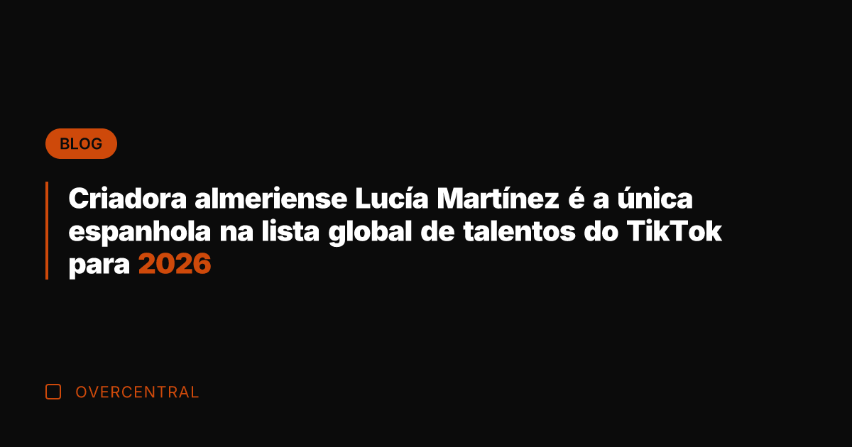Criadora almeriense Lucía Martínez é a única espanhola na lista global de