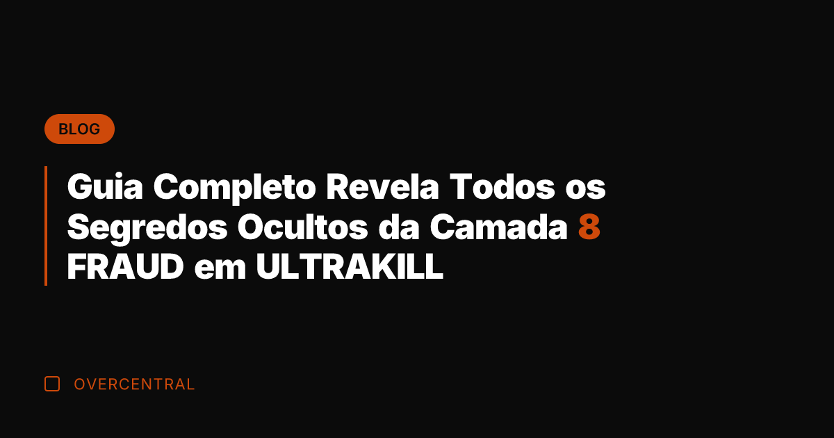 Guia Completo Revela Todos os Segredos Ocultos da Camada 8 FRAUD em
