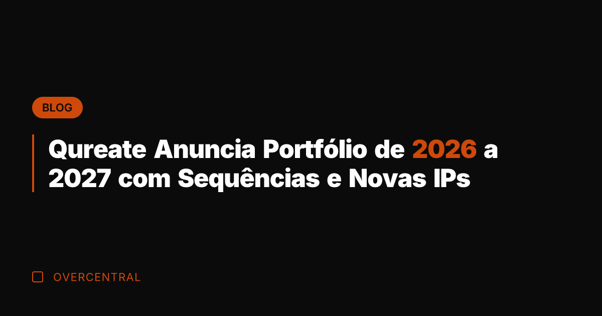 Qureate Anuncia Portfólio de 2026 a 2027 com Sequências e Novas IPs