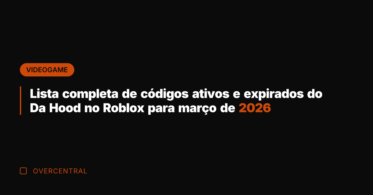 Lista completa de códigos ativos e expirados do Da Hood no Roblox