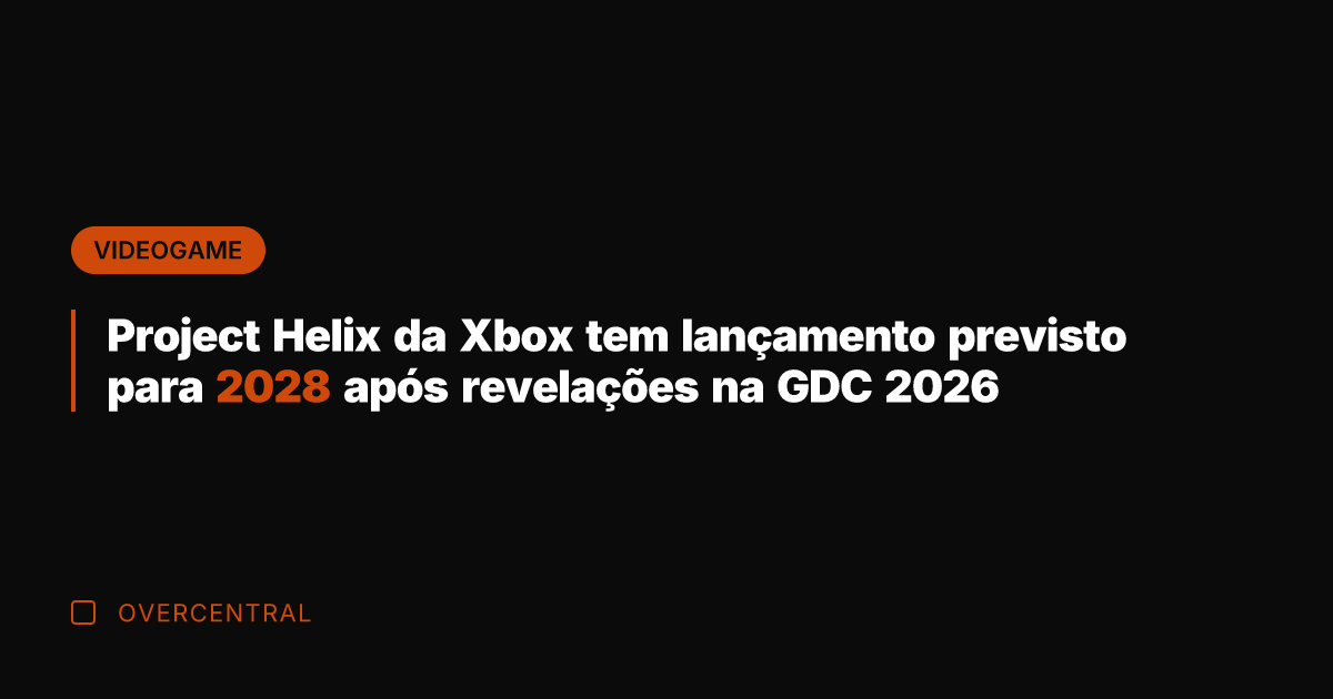 Project Helix da Xbox tem lançamento previsto para 2028 após revelações na