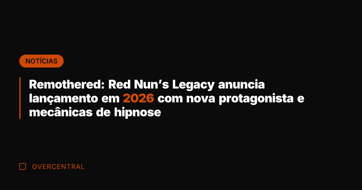 Remothered: Red Nun's Legacy anuncia lançamento em 2026 com nova protagonista e Remothered: Red Nun's Legacy anuncia lançamento em 2026 com nova protagonista e