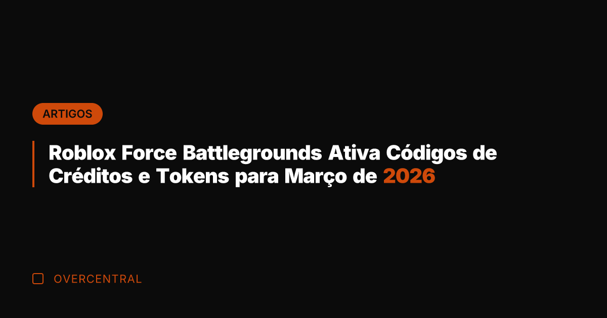 Roblox Force Battlegrounds Ativa Códigos de Créditos e Tokens para Março de