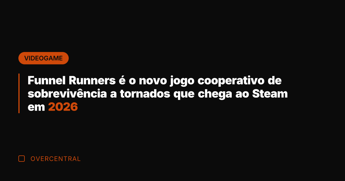 Funnel Runners é o novo jogo cooperativo de sobrevivência a tornados que