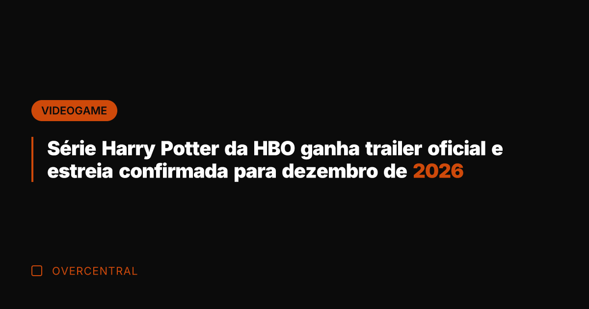Série Harry Potter da HBO ganha trailer oficial e estreia confirmada para