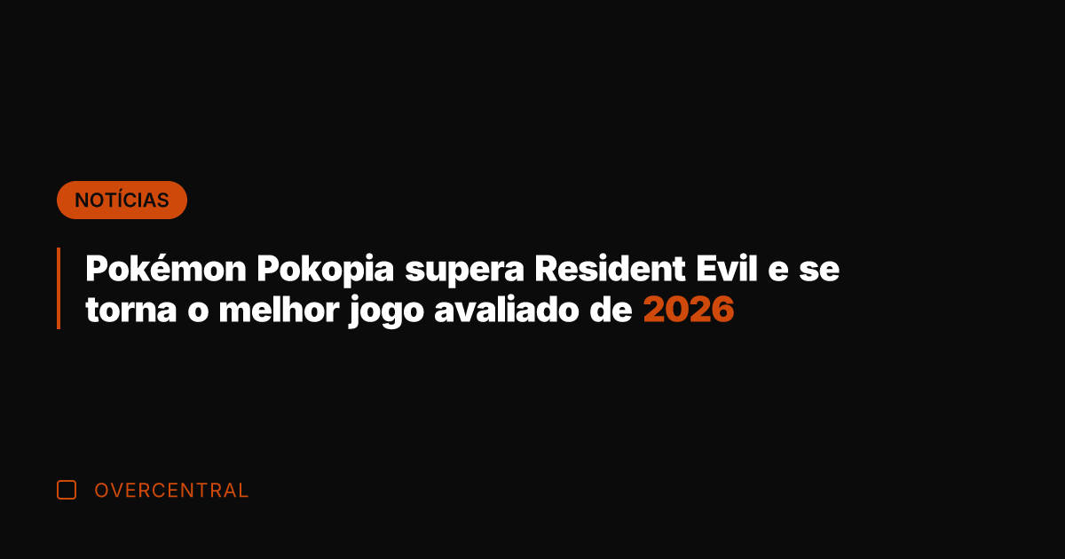 Pokémon Pokopia supera Resident Evil e se torna o melhor jogo avaliado