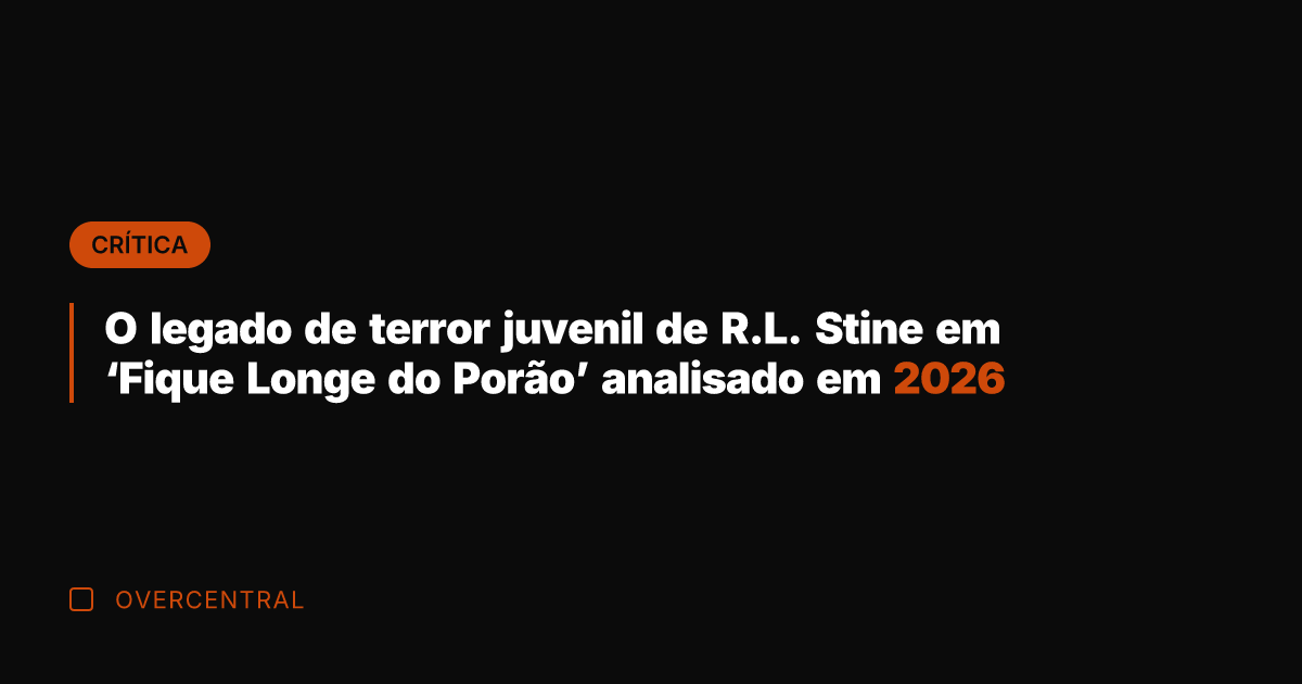 O legado de terror juvenil de R.L. Stine em 'Fique Longe do