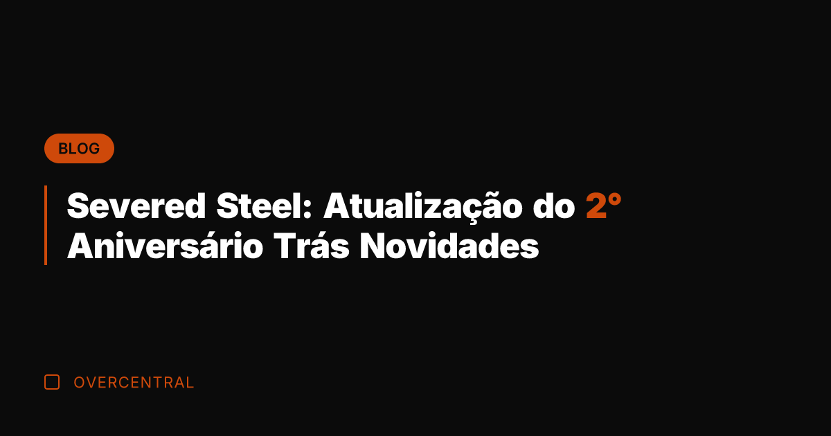 Severed Steel: Atualização do 2° Aniversário Trás Novidades