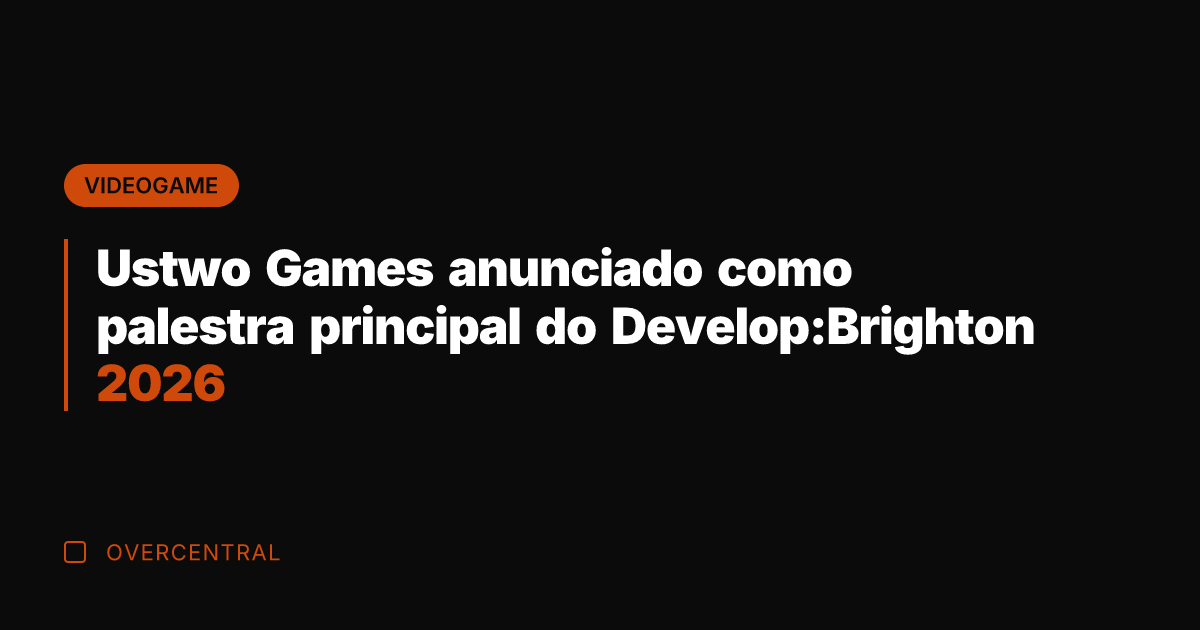 Ustwo Games anunciado como palestra principal do Develop:Brighton 2026
