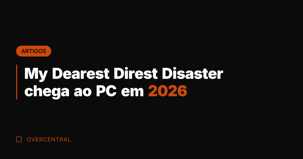 My Dearest Direst Disaster chega ao PC em 2026