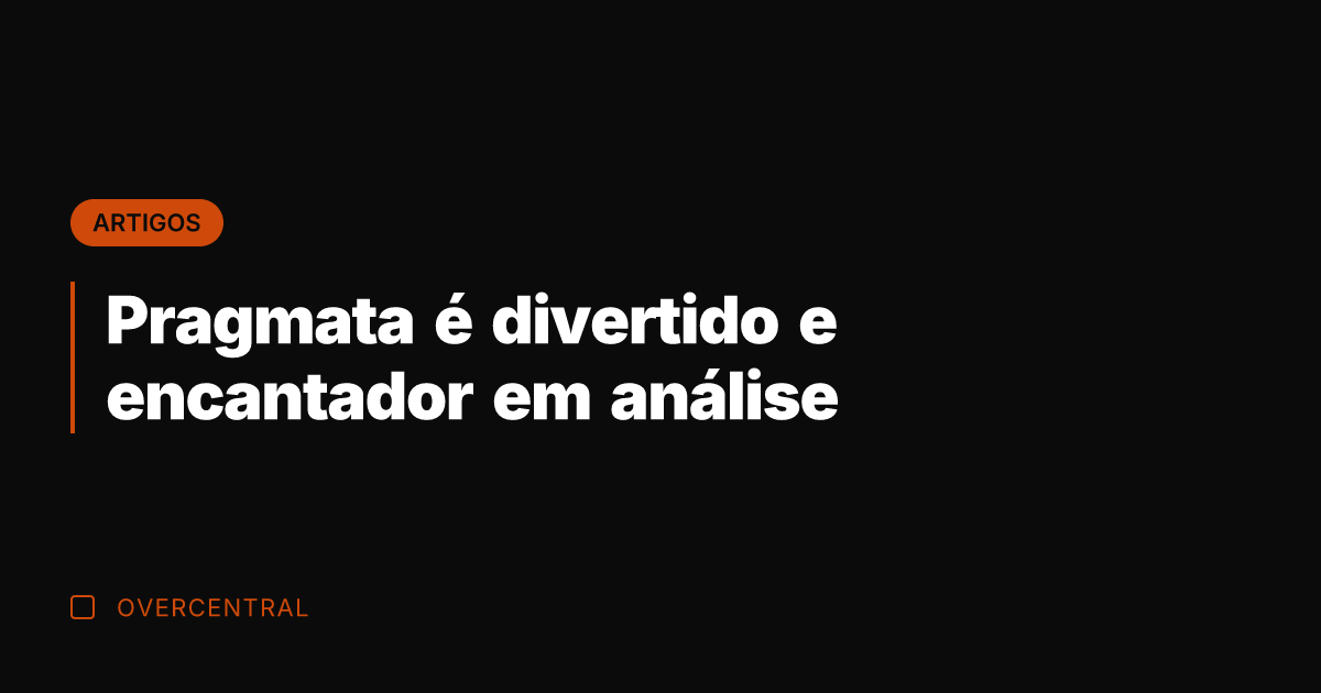 Pragmata é divertido e encantador em análise