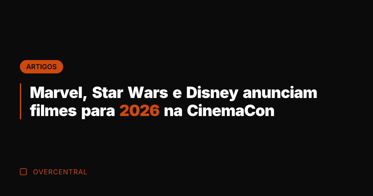 Marvel, Star Wars e Disney anunciam filmes para 2026 na CinemaCon Marvel, Star Wars e Disney anunciam filmes para 2026 na CinemaCon