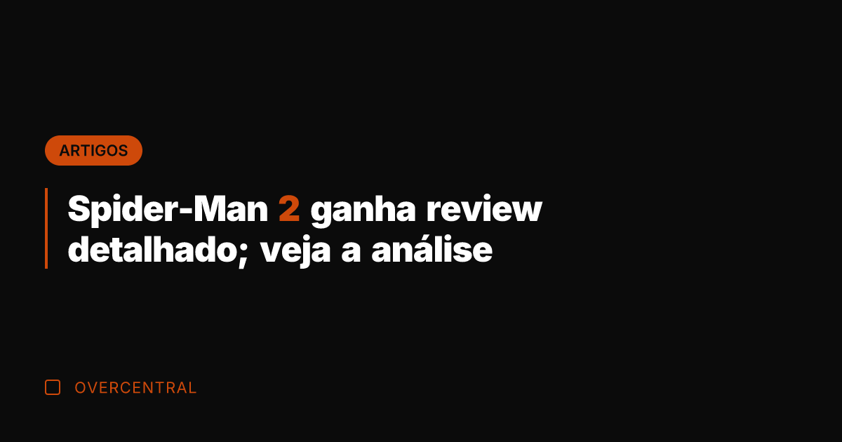 Spider-Man 2 ganha review detalhado; veja a análise