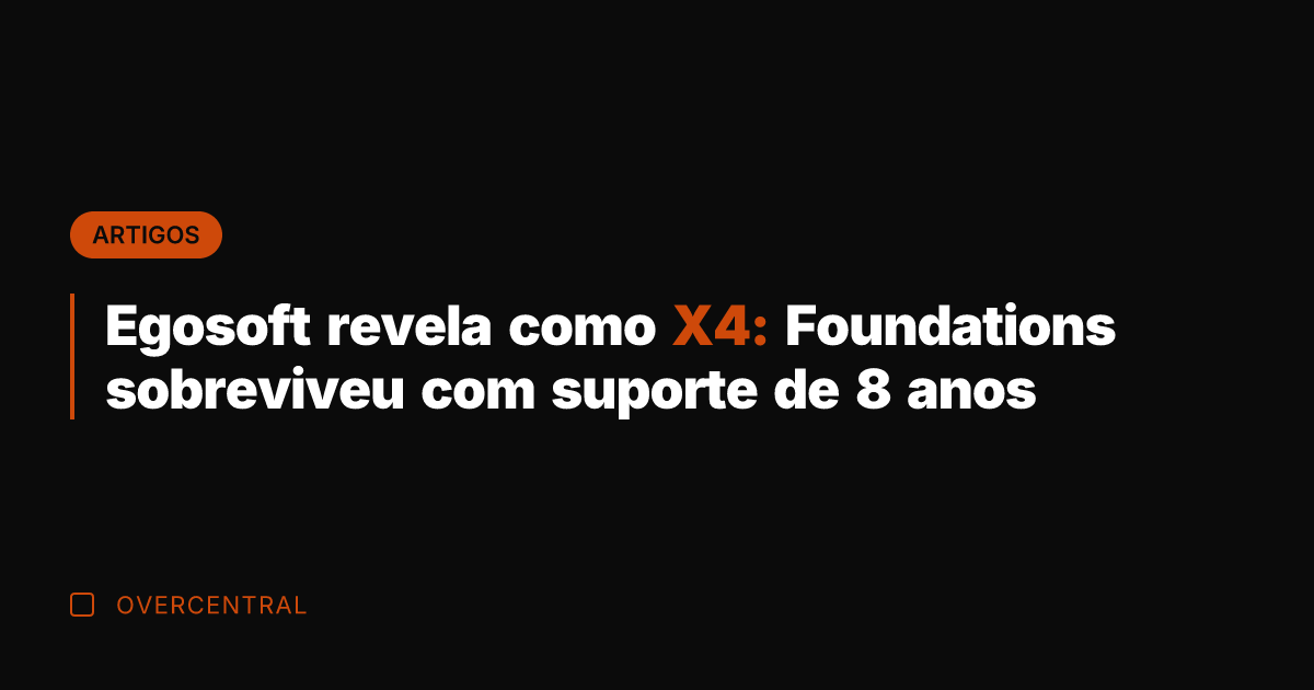 Egosoft revela como X4: Foundations sobreviveu com suporte de 8 anos