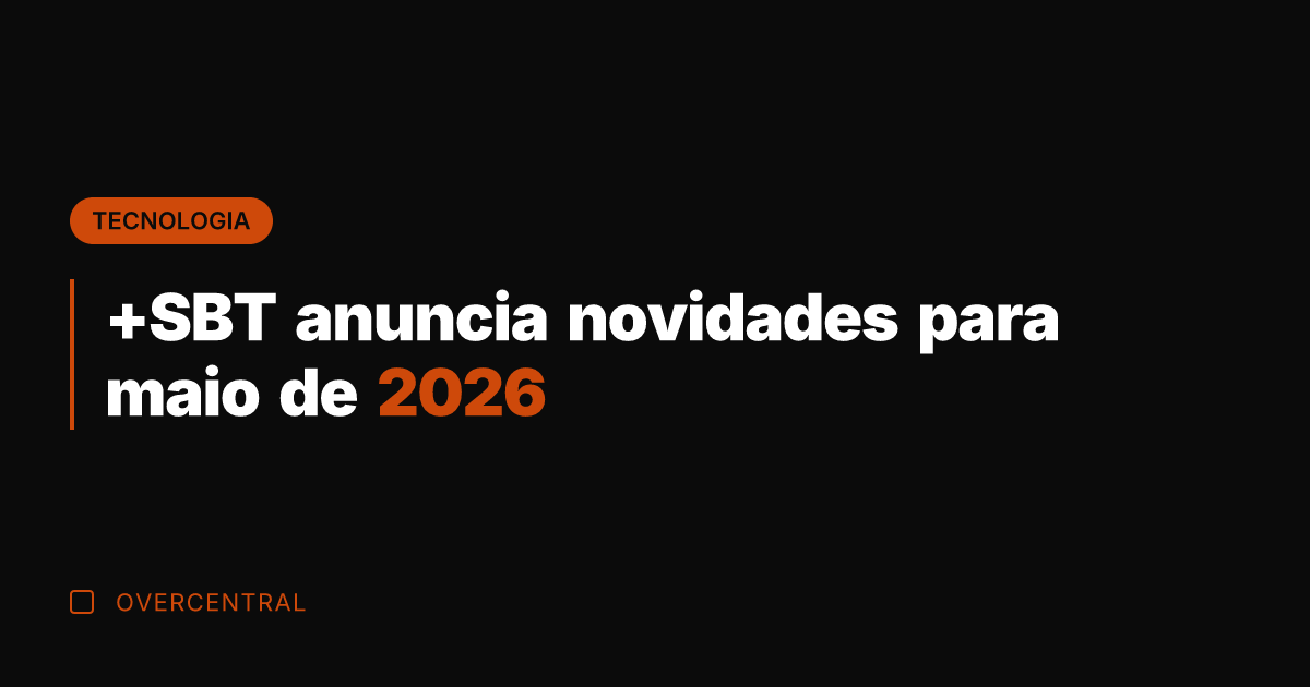 +SBT anuncia novidades para maio de 2026