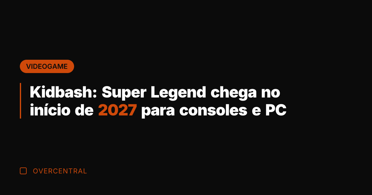 Kidbash: Super Legend chega no início de 2027 para consoles e PC