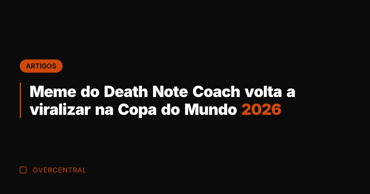 Meme do Death Note Coach volta a viralizar na Copa do Mundo