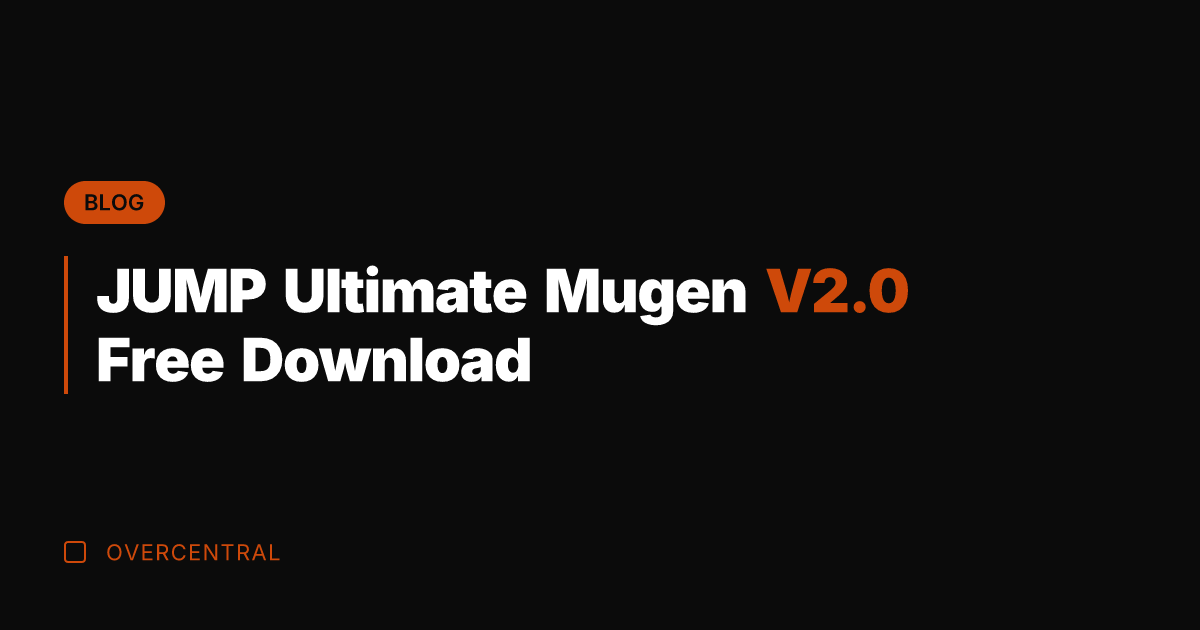JUMP Ultimate Mugen V2.0 Free Download